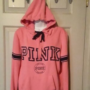 VS Pink Hooded Shirt